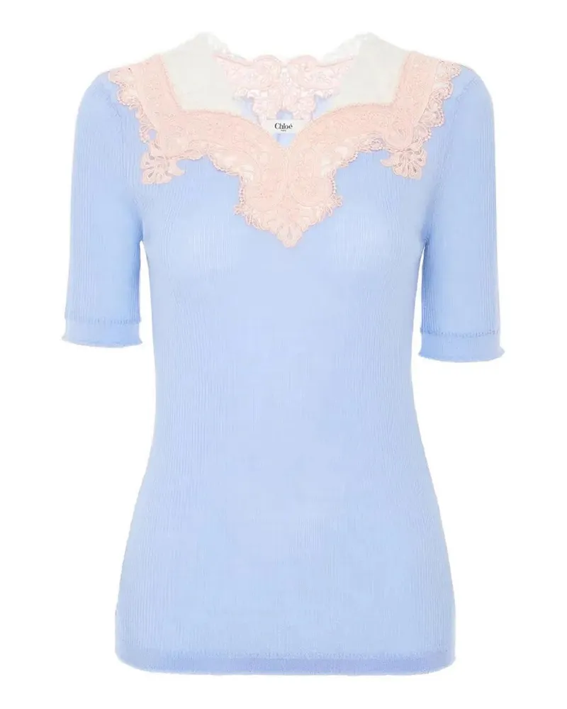 Chloé Top - Blau Blau