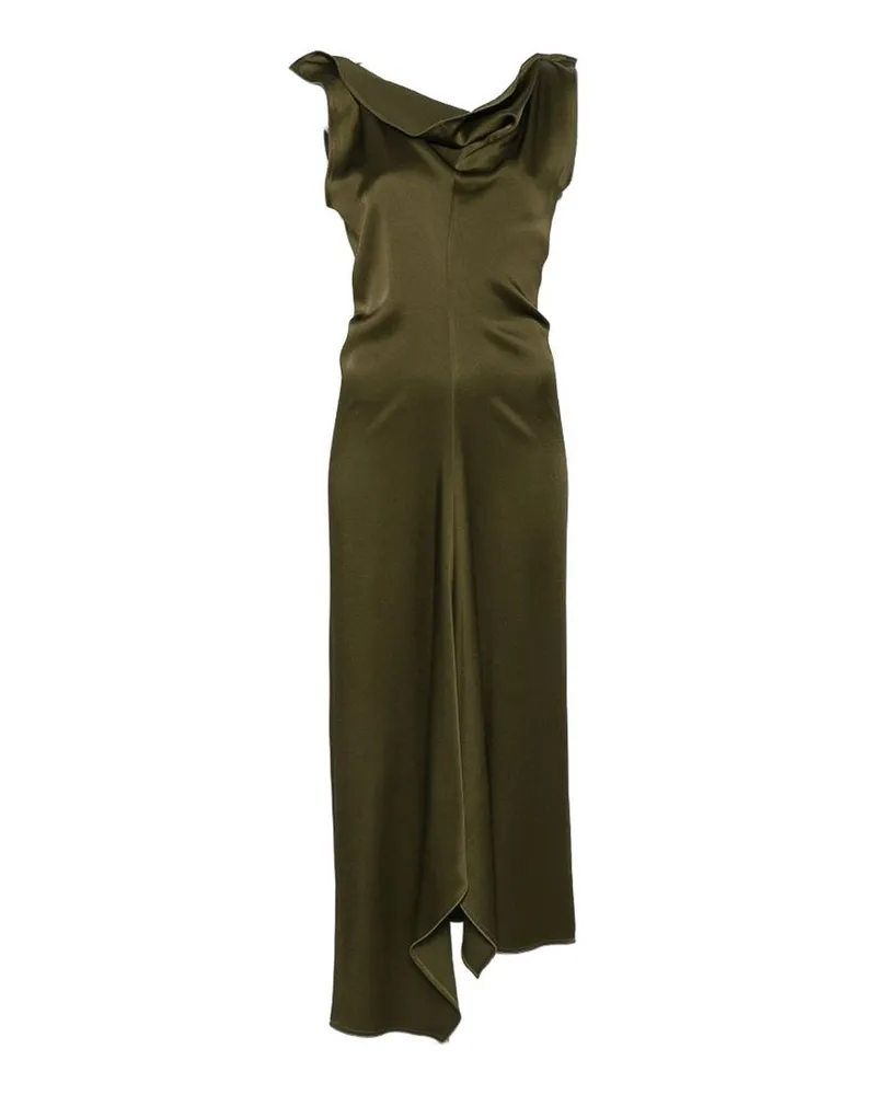 Victoria Beckham Knielanges Kleid - Grün Grün
