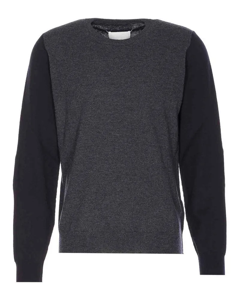 Maison Margiela Rundhalspullover - Schwarz Schwarz