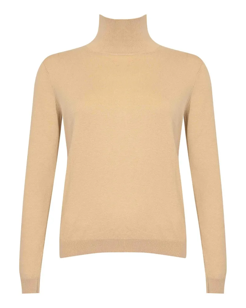 Max Mara Rollkragenpullover - Beige Beige