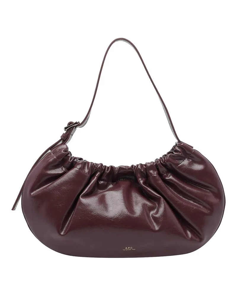 A.P.C. A. P.C. Schultertasche - Rot Rot