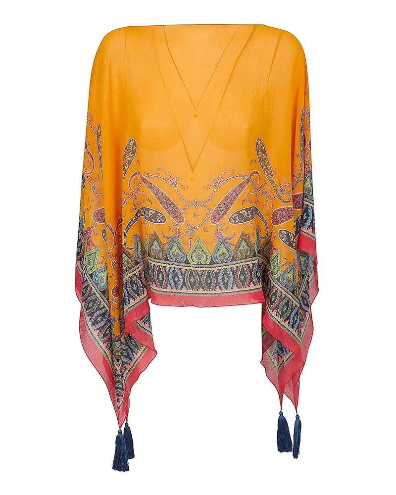 Etro Cape - Orange Orange