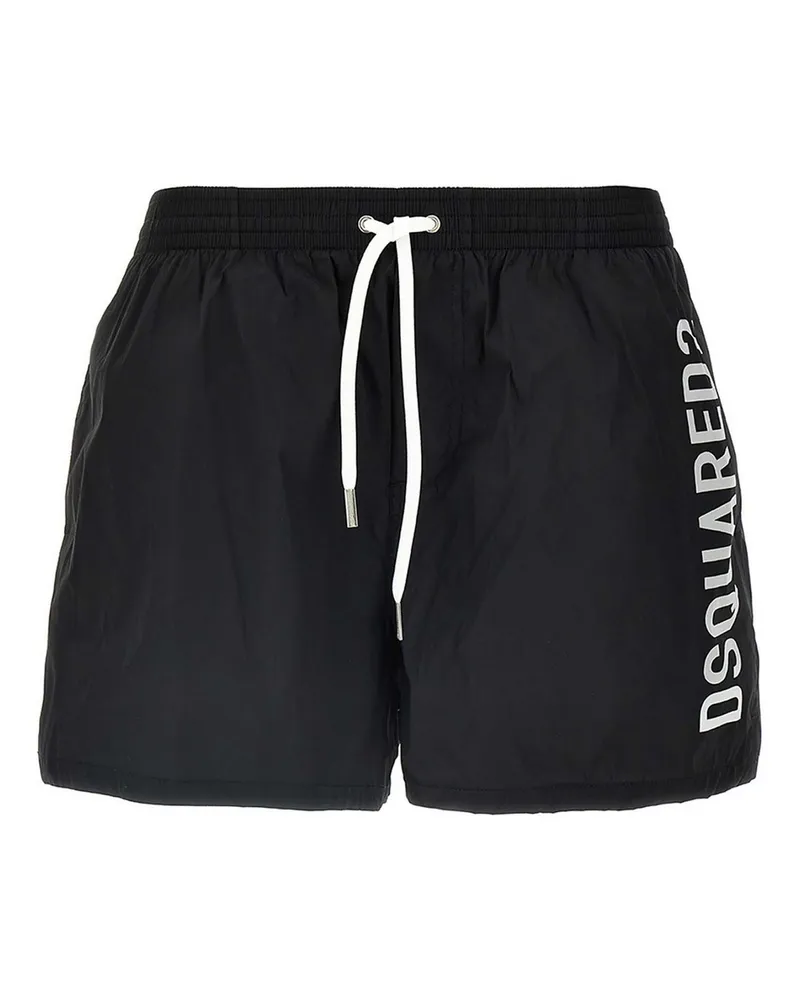 Dsquared2 Badehose - Schwarz Schwarz