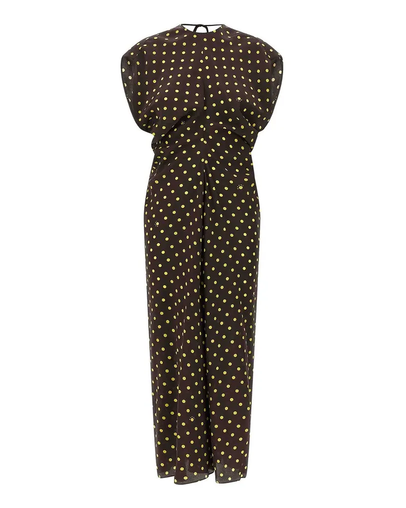 Marni Knielanges Kleid - Braun Braun