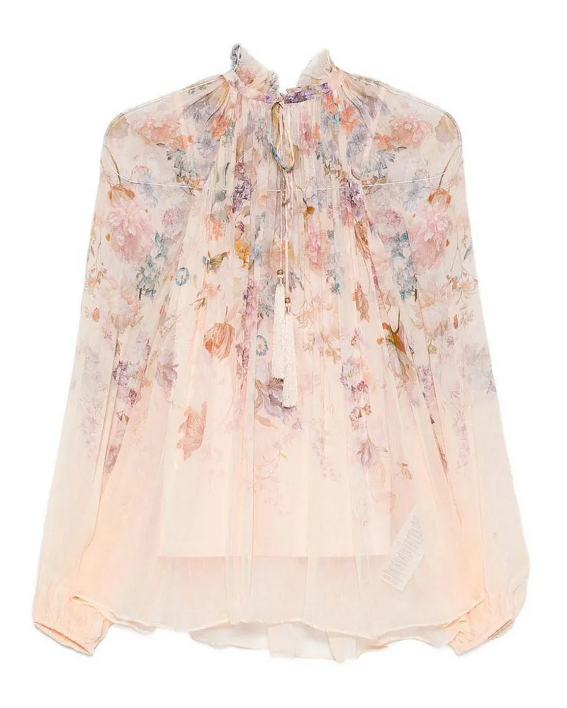 Zimmermann Bluse - Rosa Nude