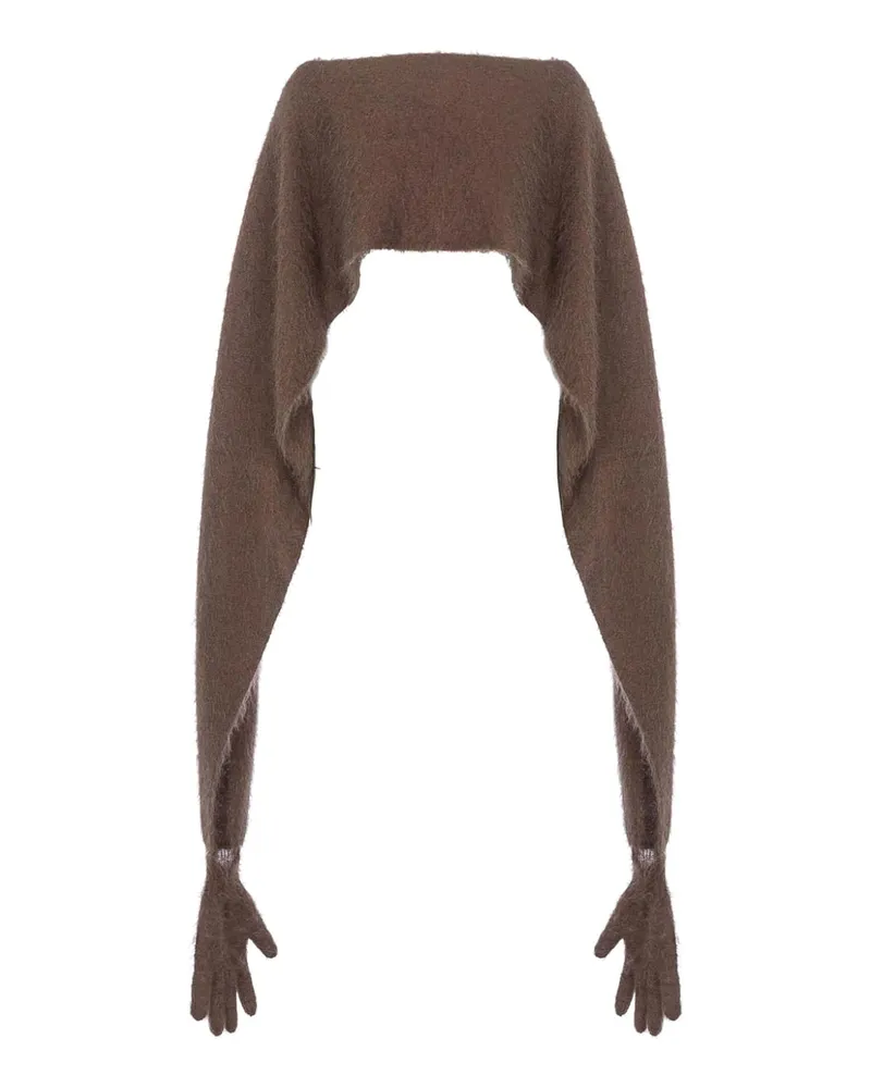 Moschino Schal - Braun Braun