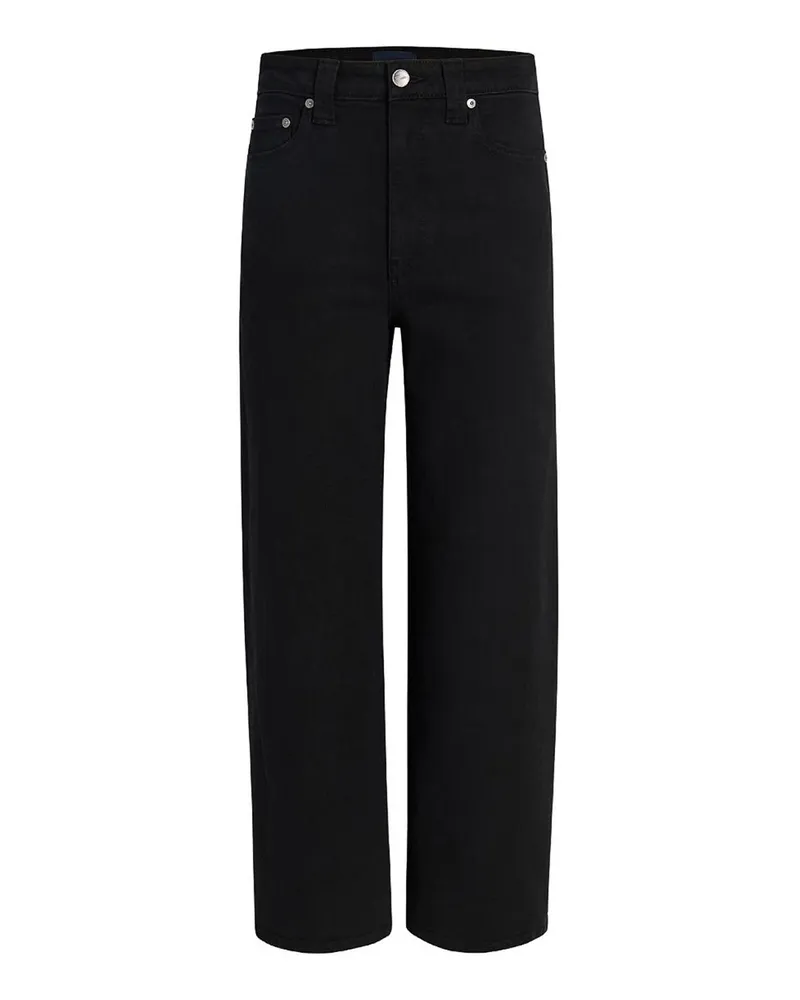 KHAITE Straight Leg Jeans - Schwarz Schwarz