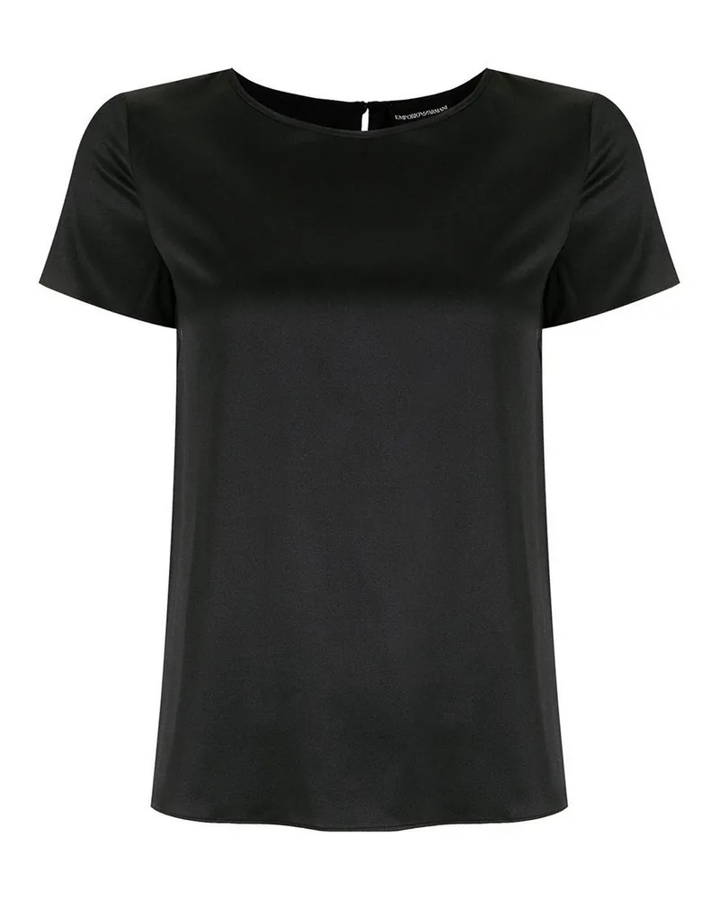 Emporio Armani Hemd - Schwarz Schwarz