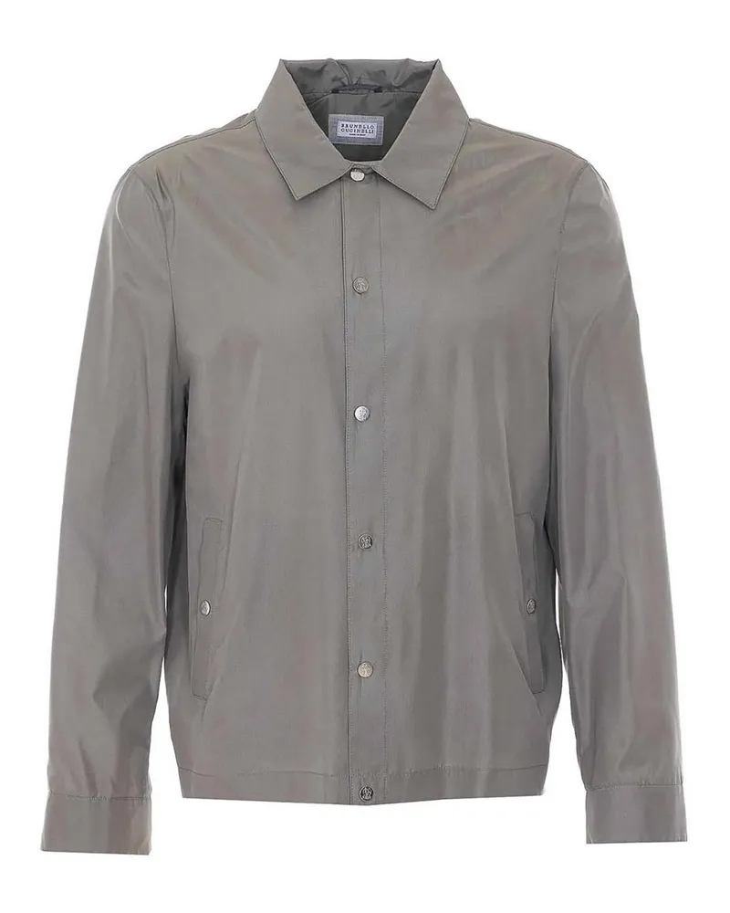 Brunello Cucinelli Hemd - Grau Grau