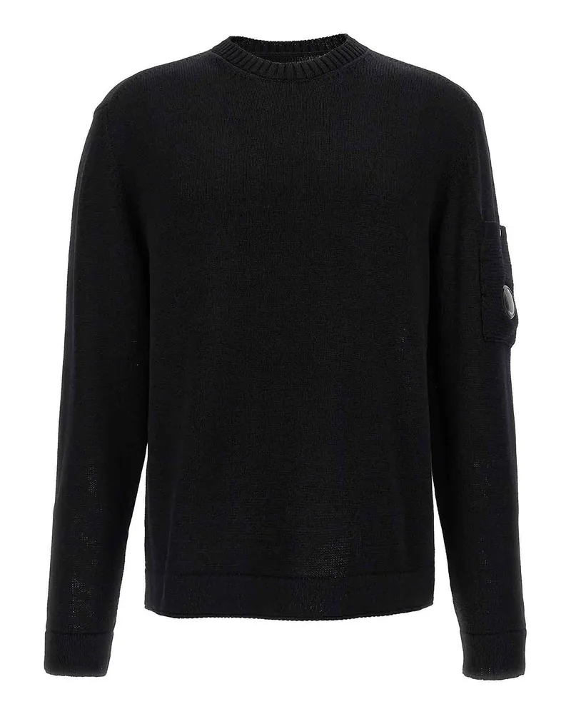 C.P. Company C. P. Company Rundhalspullover - Schwarz Schwarz