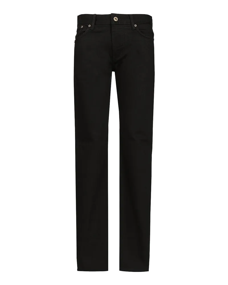 Emporio Armani Straight Leg Jeans - Schwarz Schwarz