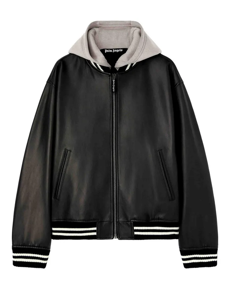 Palm Angels Bomberjacke - Schwarz Schwarz