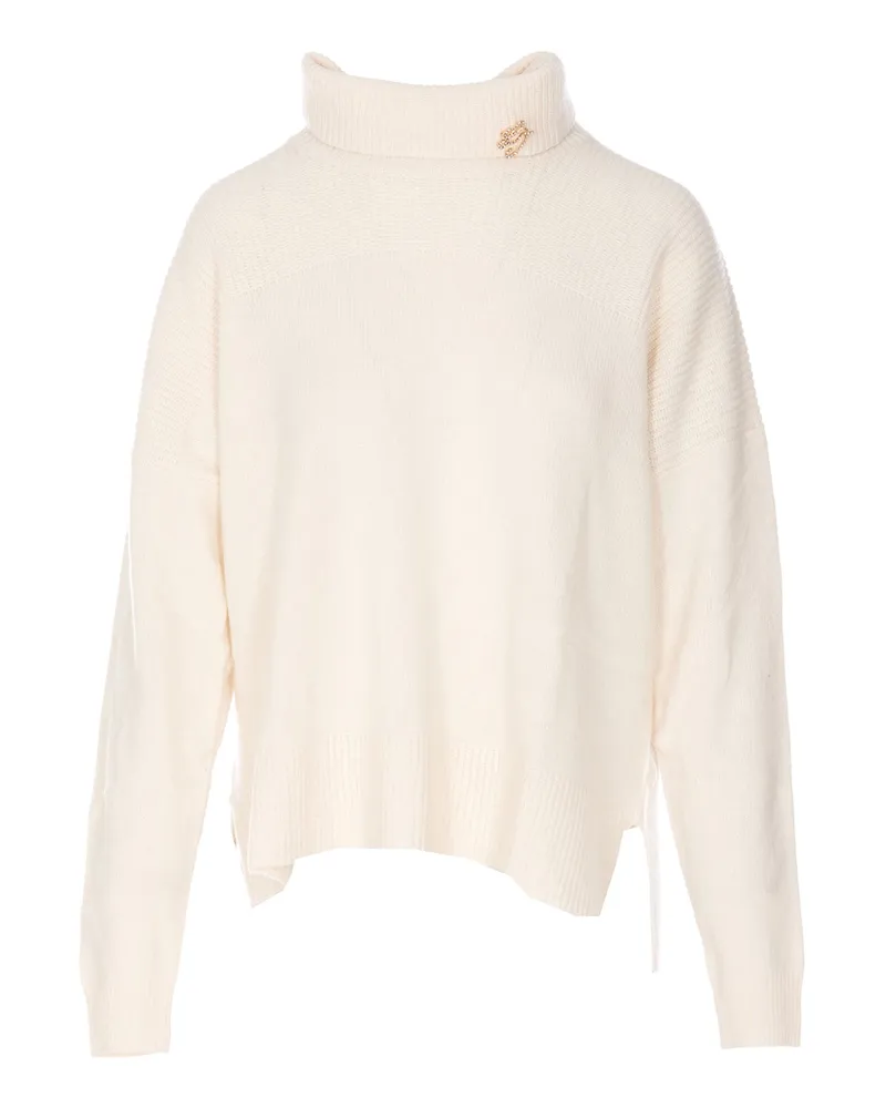 Liu Jo Rollkragenpullover - Weiß Weiß