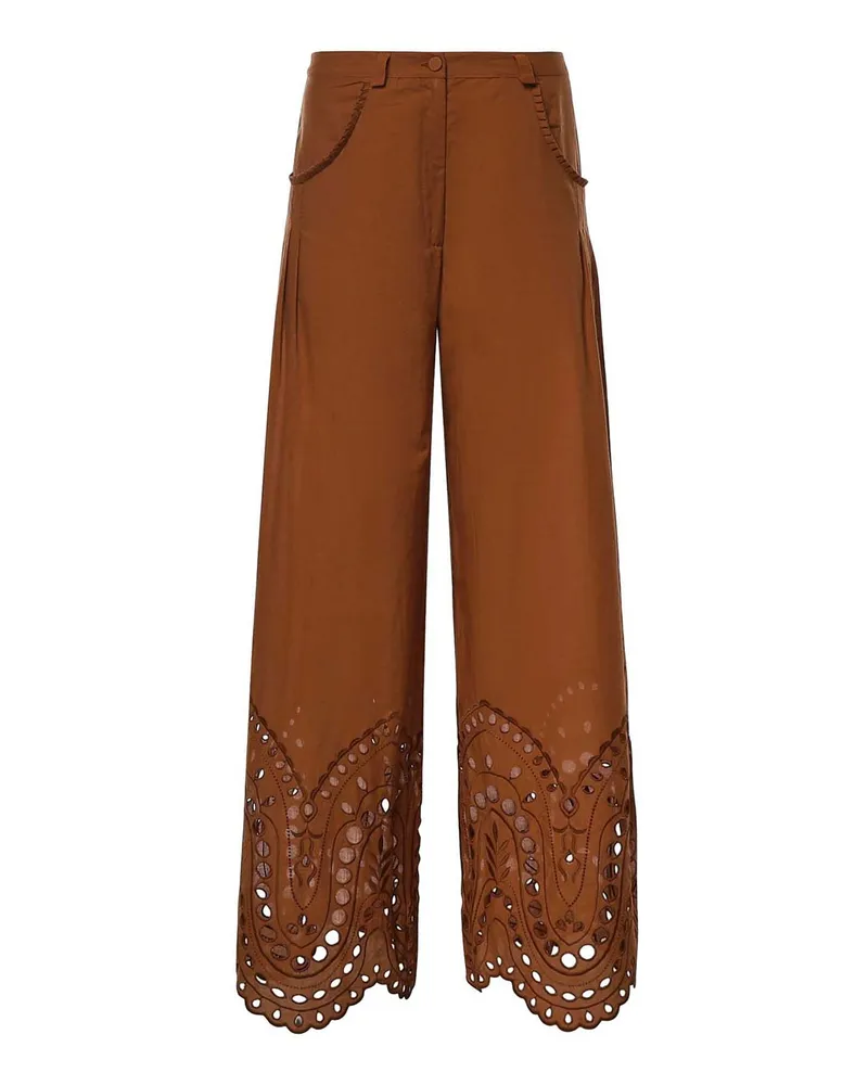 Charo Ruiz Casual Hose - Braun Braun