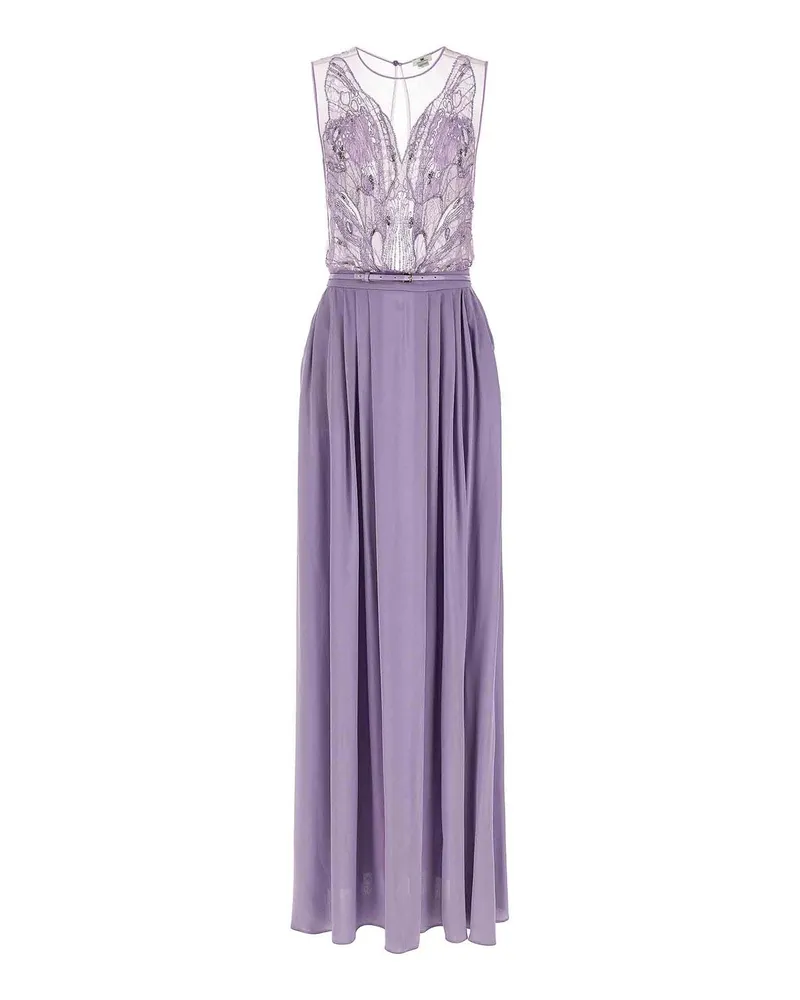 Elisabetta Franchi Abendkleid - Lila Lila