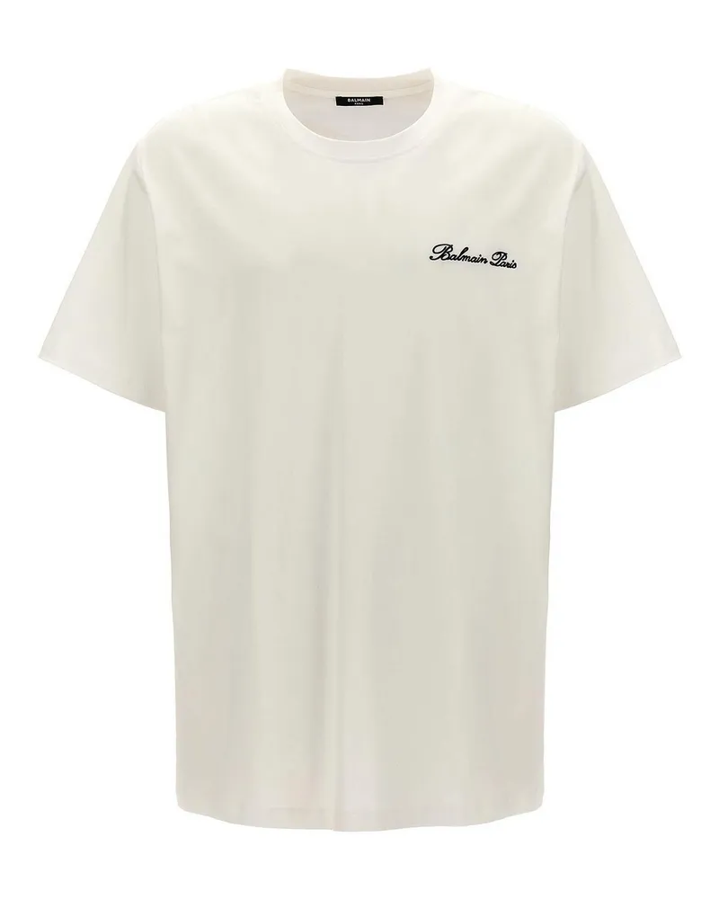 Balmain T-Shirt - Weiß Weiß