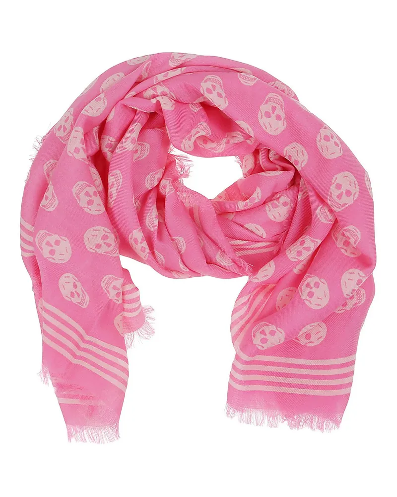 Alexander McQueen Rundhalspullover - Rosa Rosa