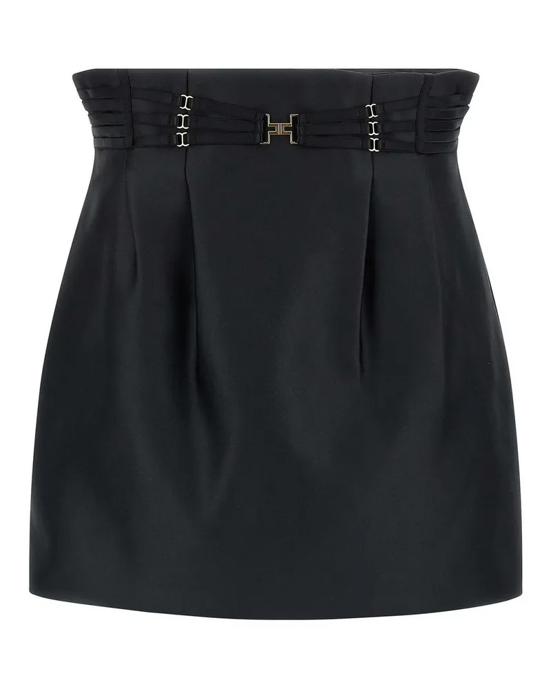 Elisabetta Franchi Minirock - Schwarz Schwarz