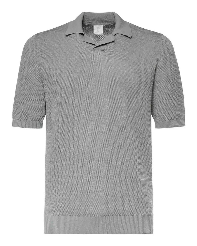 Eleventy Poloshirt - Grau Grau