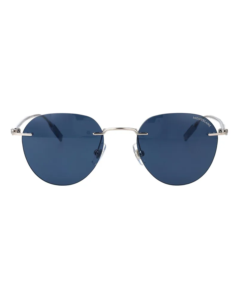 Montblanc Sonnenbrille - Silber Silber