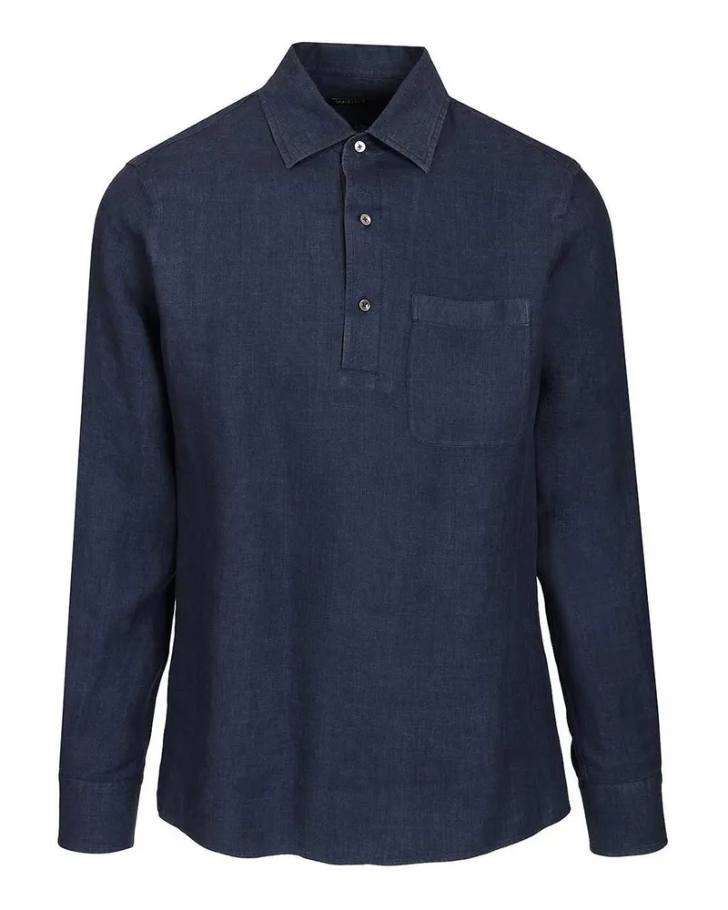 Ermenegildo Zegna Hemd - Blau Blau