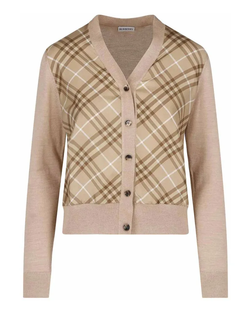 Burberry Rundhalspullover - Beige Beige