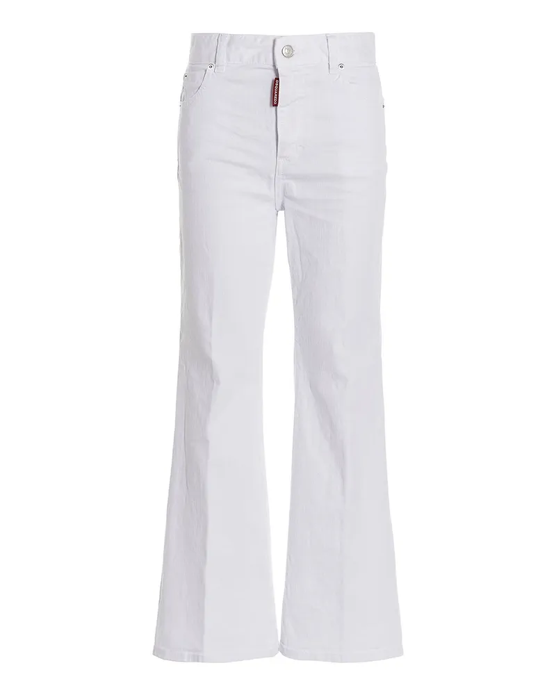 Dsquared2 Schlagjeans - Weiß Weiß