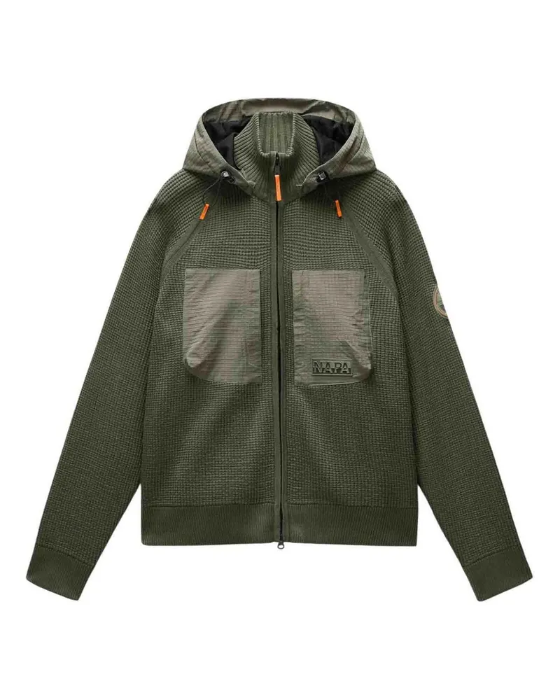 Napapijri Knielanger Mantel - Grün Grün