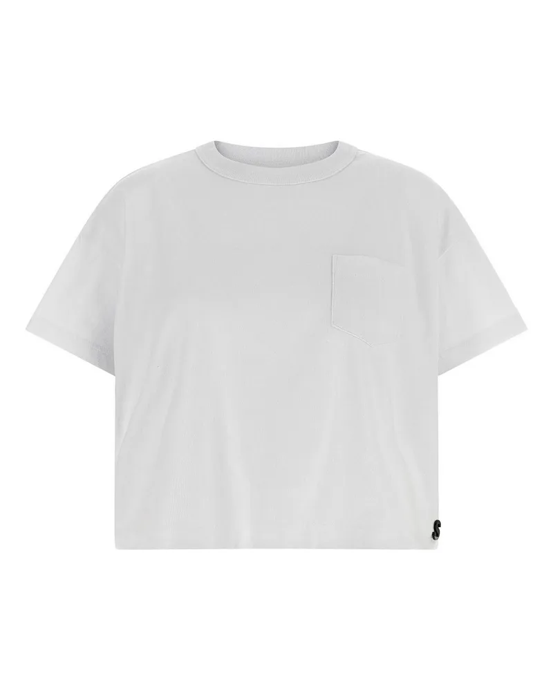 Sacai T-Shirt - Weiß Weiß