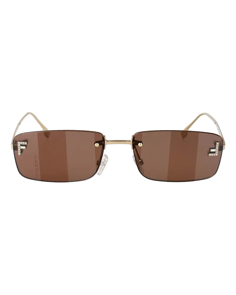 Fendi Sonnenbrille - Braun Braun