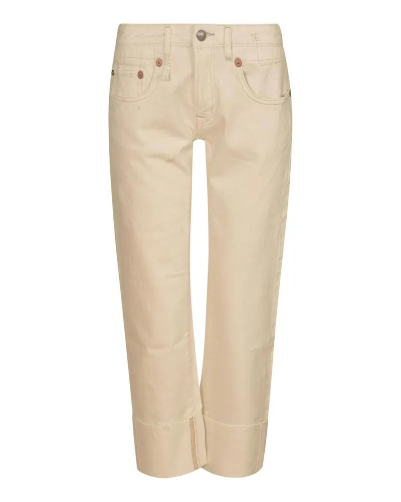 R13 Casual Hose - Weiß Weiß