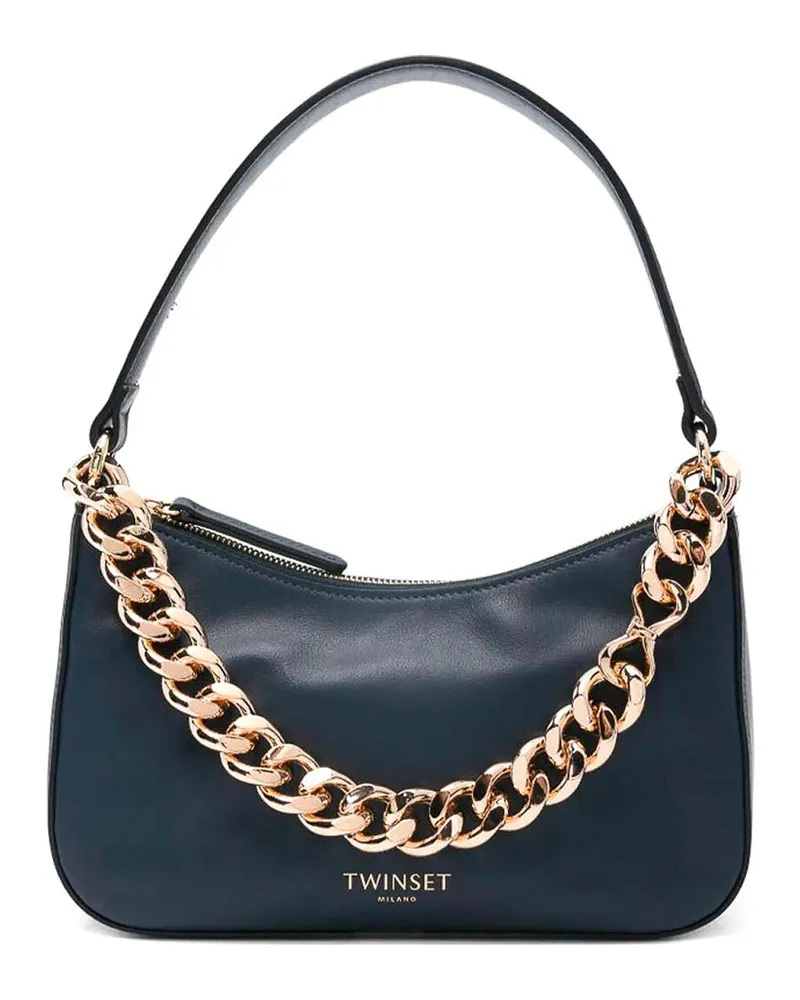 Twin-Set Schultertasche - Blau Blau