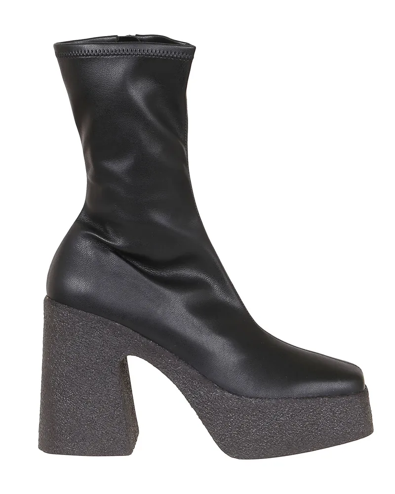 Stella McCartney Stiefeletten - Schwarz Schwarz