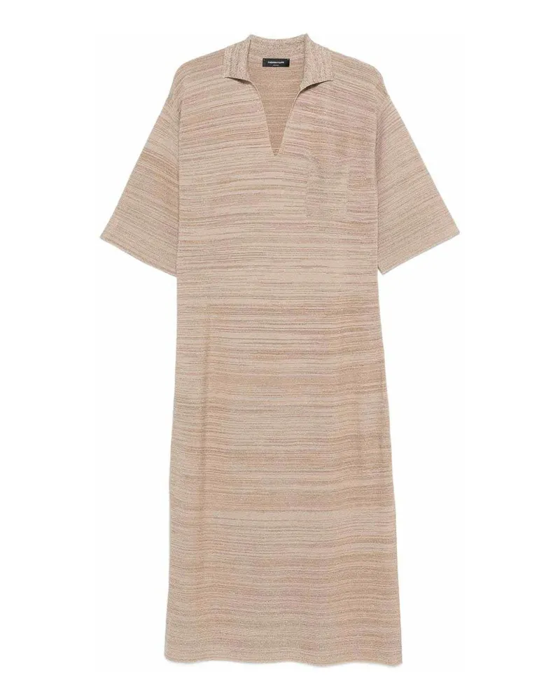 Fabiana Filippi Kurzes Kleid - Beige Beige