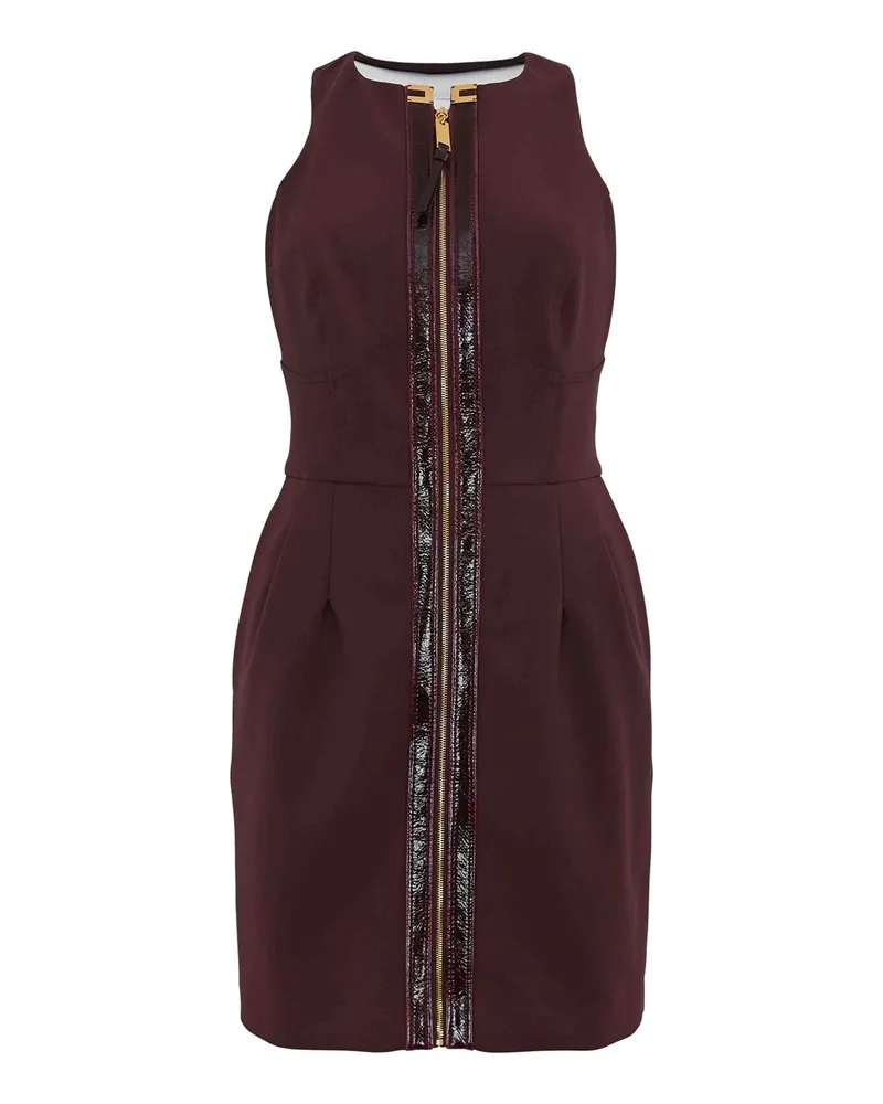 Elisabetta Franchi Knielanges Kleid - Dunkelorange Dunkelorange