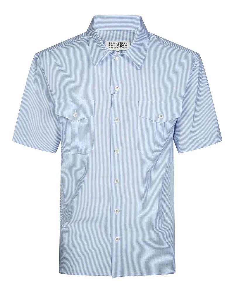 Maison Margiela Hemd - Hellblau Hellblau