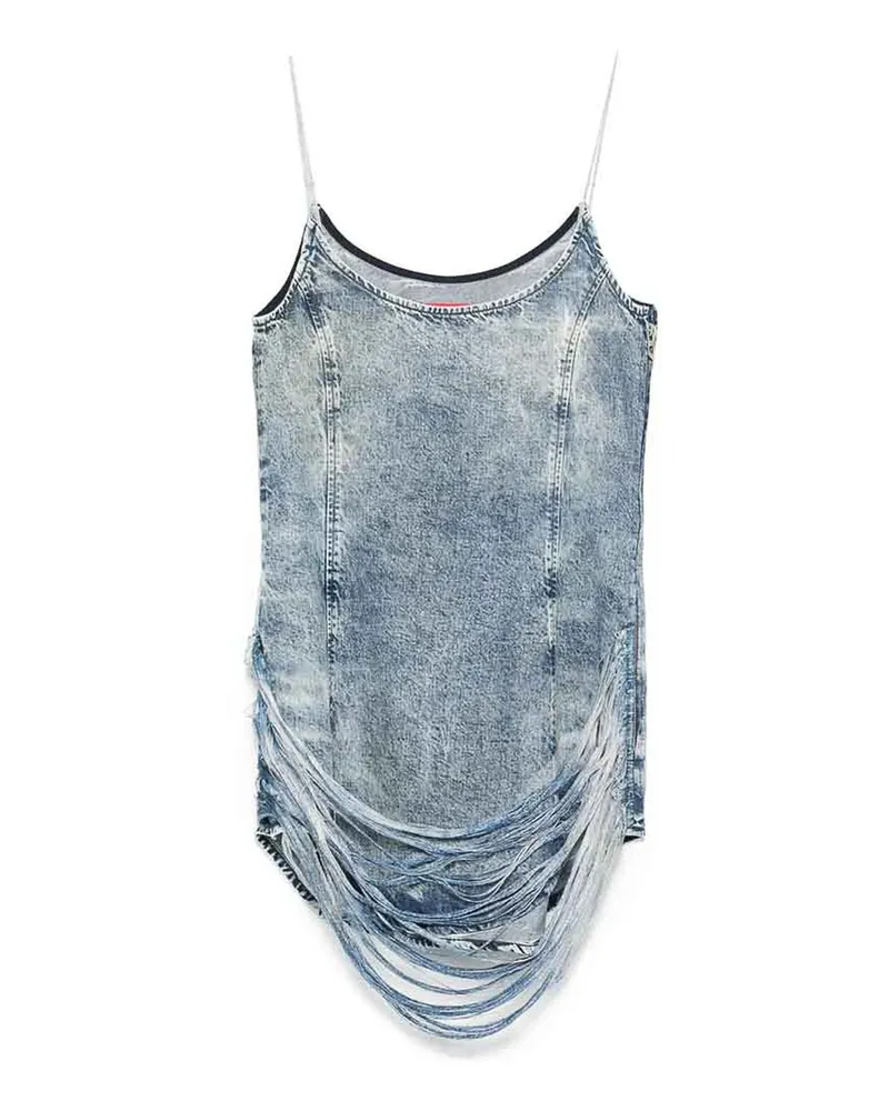 Diesel Knielanges Kleid - Blau Blau