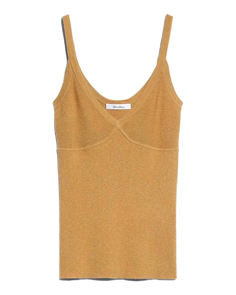 Max Mara Top - Schwarz Braun