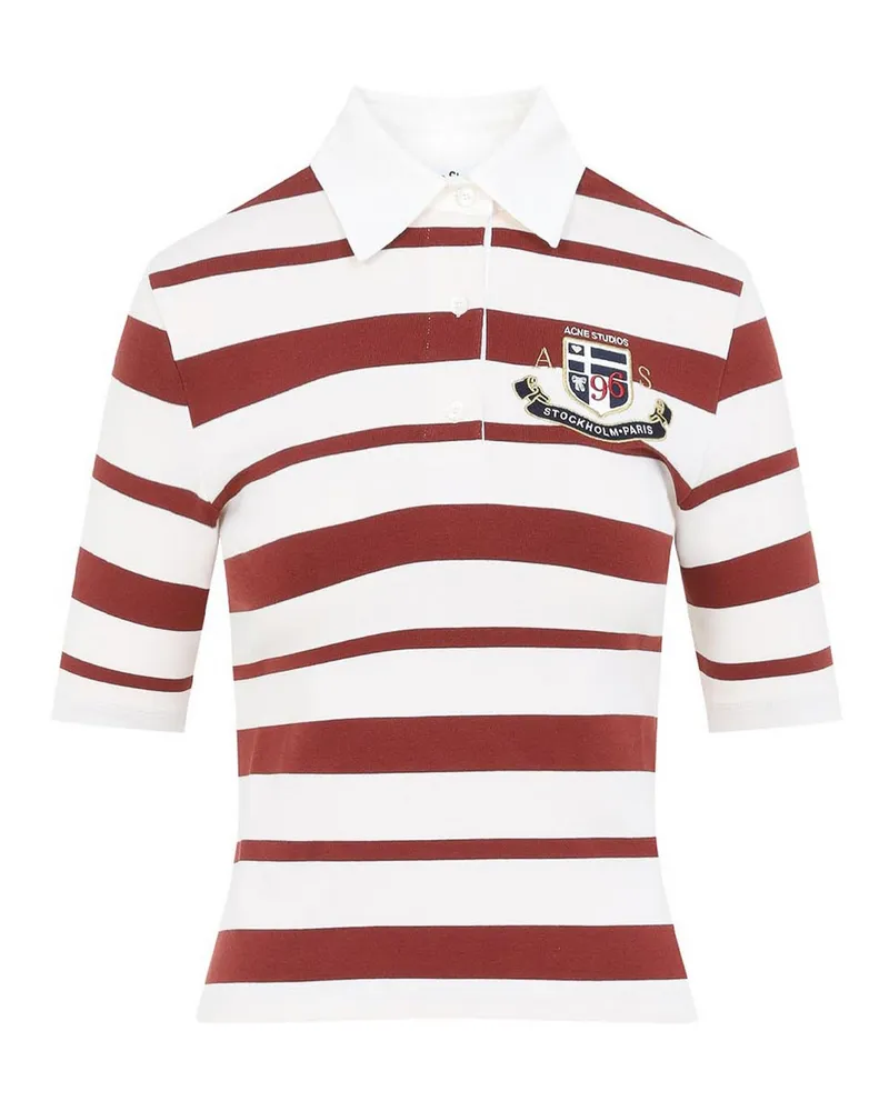 Acne Studios Poloshirt - Hellbeige Hellbeige