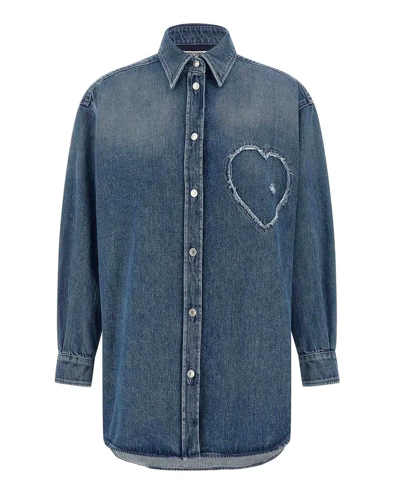 Moschino Hemd - Blau Blau