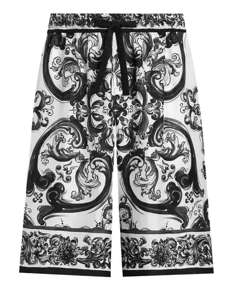 Dolce & Gabbana Casual Hose - Weiß Weiß