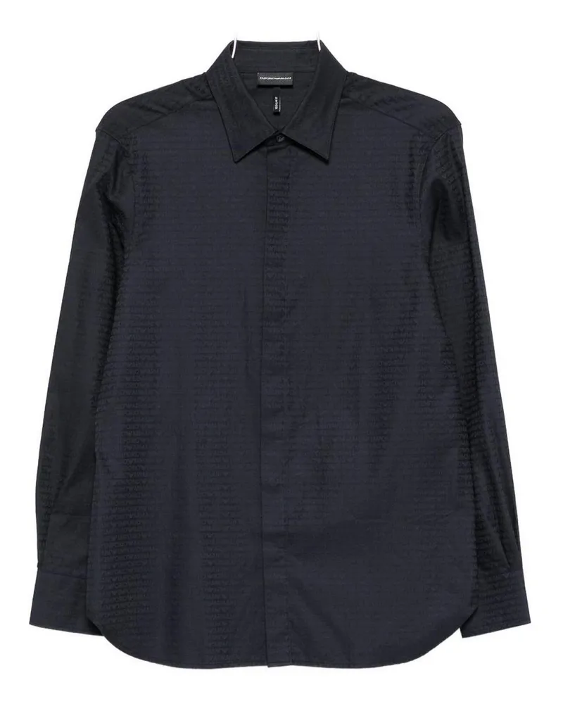 Emporio Armani Hemd - Blau Blau