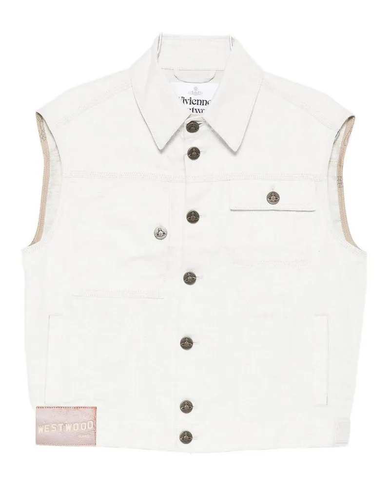 Vivienne Westwood Weste - Taupe Taupe