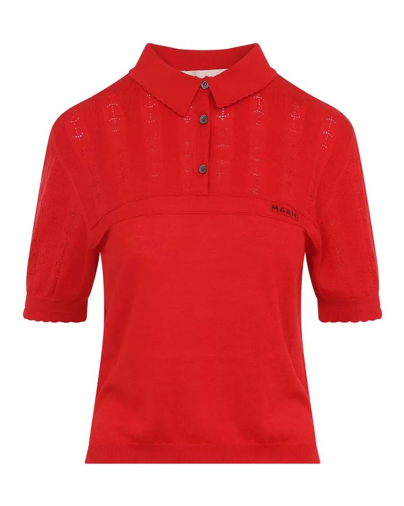 Marni Poloshirt - Rot Rot