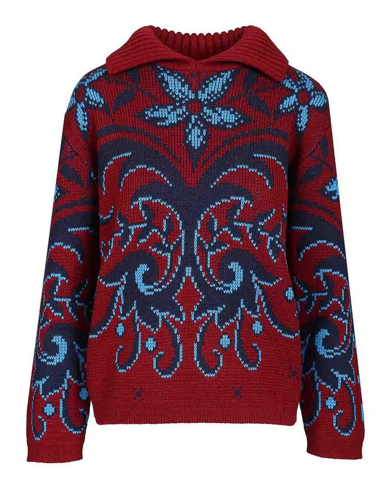 Etro Rundhalspullover - Bunt Bunt