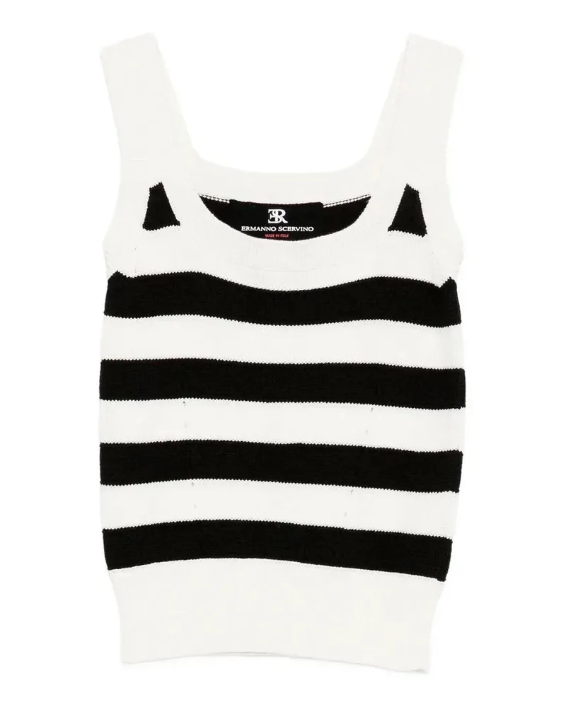 Ermanno Scervino Top - Weiß Weiß