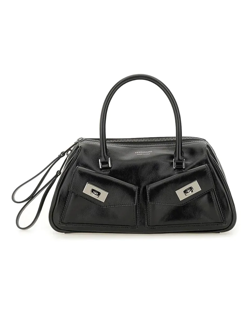 Ferragamo Shopper - Schwarz Schwarz