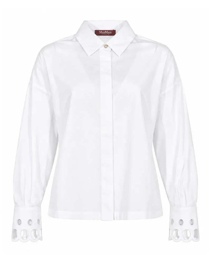 Max Mara Hemd - Weiß Weiß