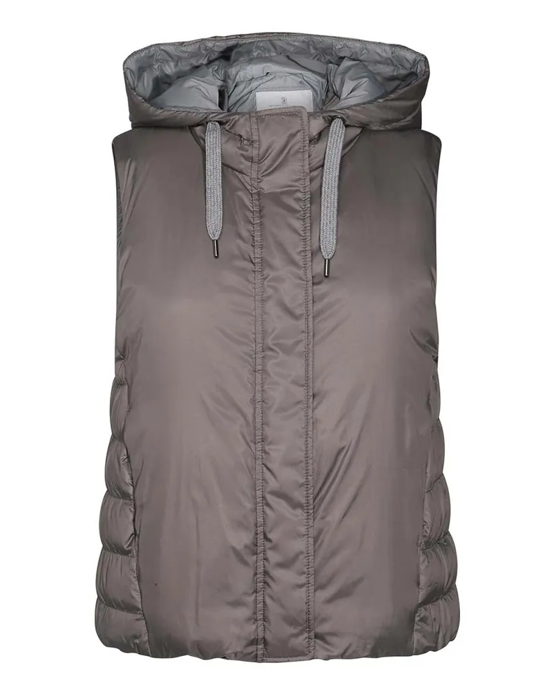 Brunello Cucinelli Daunenjacke - Grau Grau
