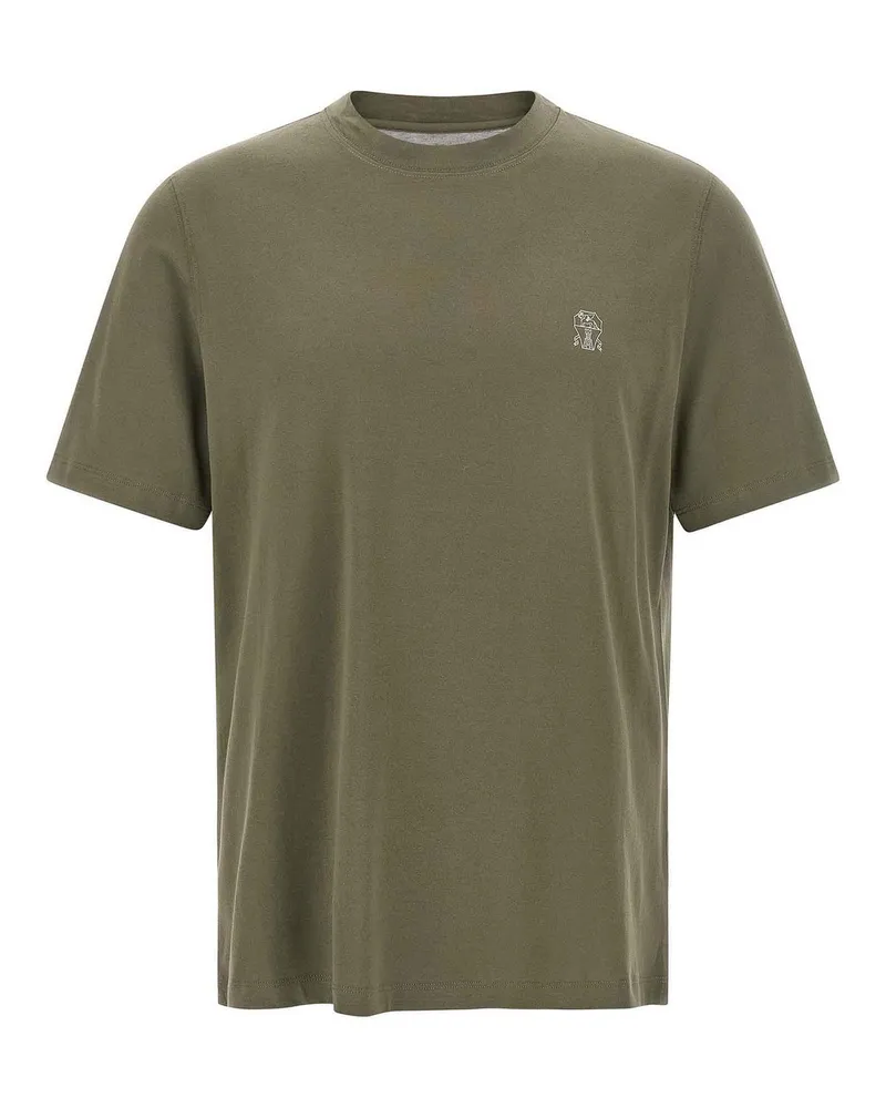 Brunello Cucinelli T-Shirt - Grün Grün